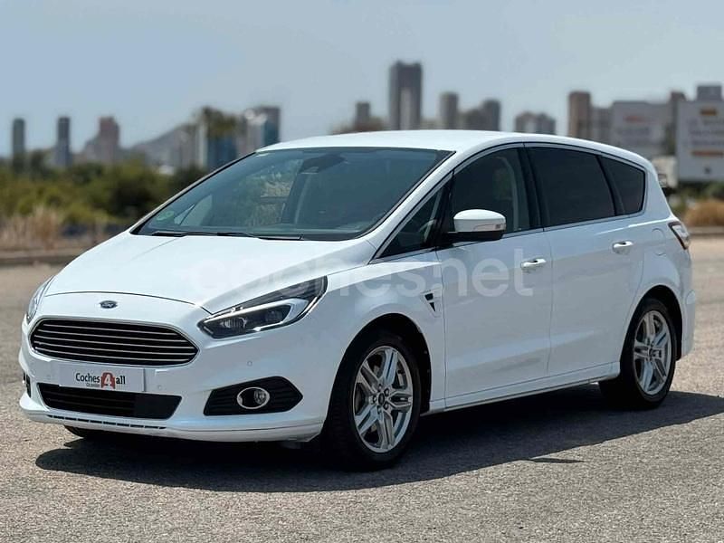 Blanco Usado 2016 Ford S-MAX Titanium Monovolumen | 11.995 € (Buen precio) - Imagen 1/4