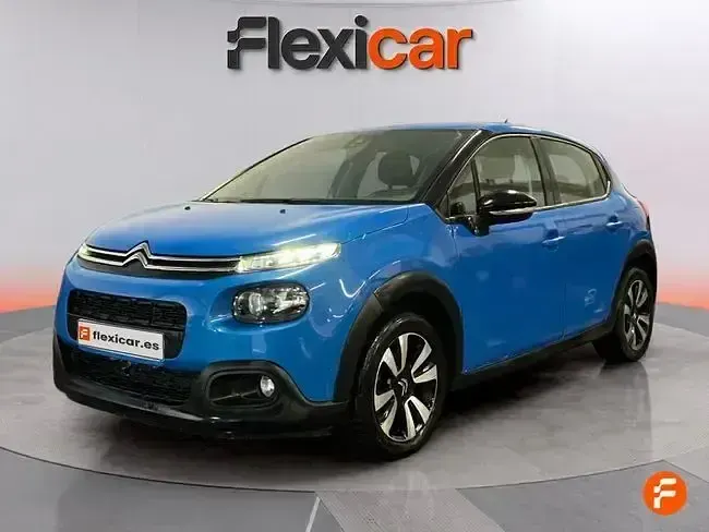 Usado Citroën C3 PureTech 82 CV (60 kW) 2018 Azul Berlina