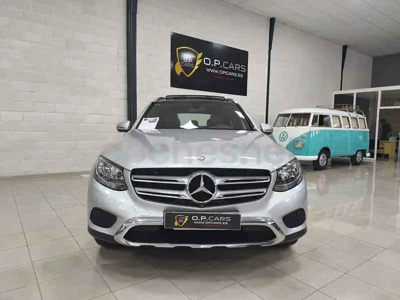 Usado Mercedes GLC220 170 CV (125 kW) 2016 Gris / plata SUV