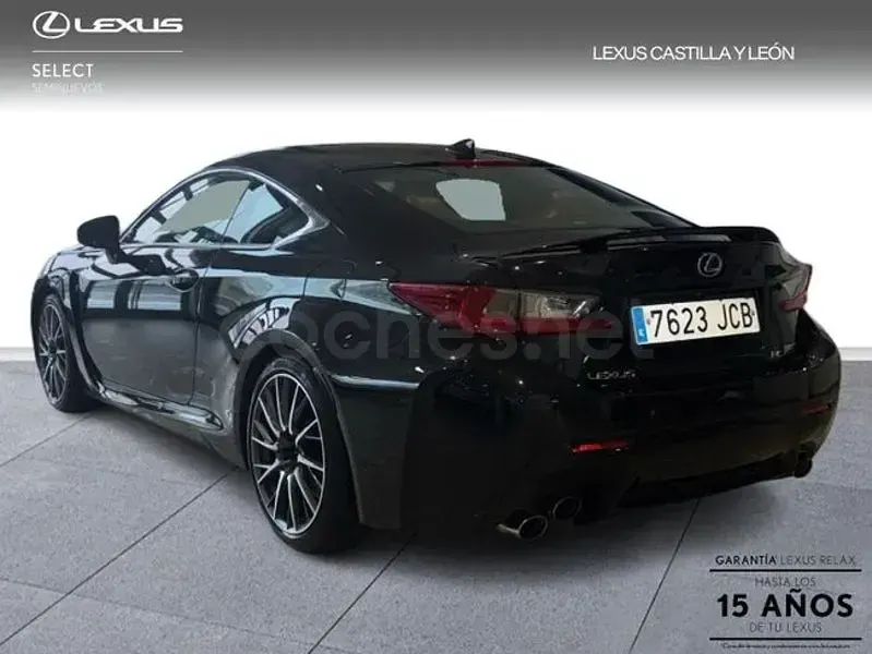 Usado Lexus RC F Luxury Line 477 CV (350 kW) 2015 Negro Coupe