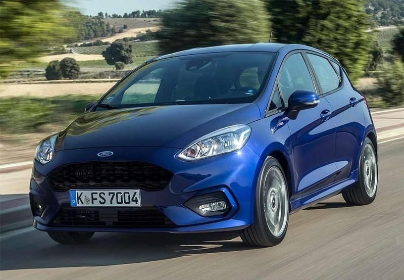 Usado Ford Fiesta ST-Line 125 CV (91 kW) 2018 Gris Utilitario