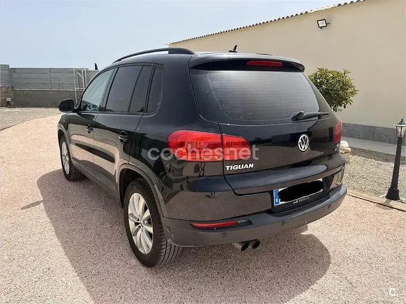 Usado VW Tiguan 110 CV (80 kW) 2013 Negro SUV