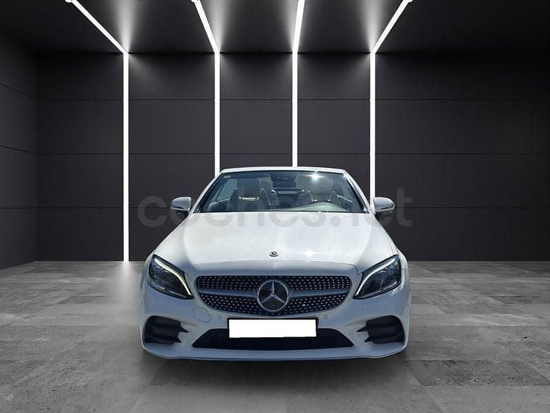 Usado Mercedes C200 184 CV (135 kW) 2019 Blanco Descapotable