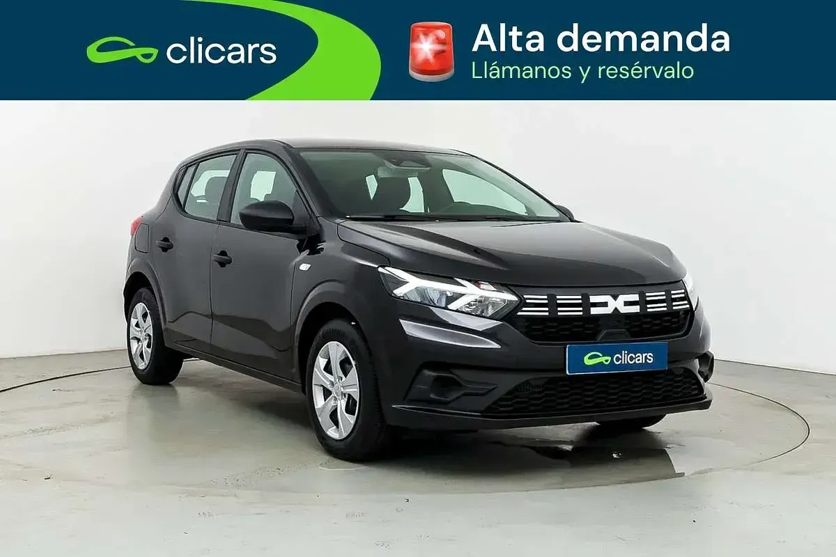 Usado Dacia Sandero Essentiel 101 CV (74 kW) 2025 Negro Utilitario