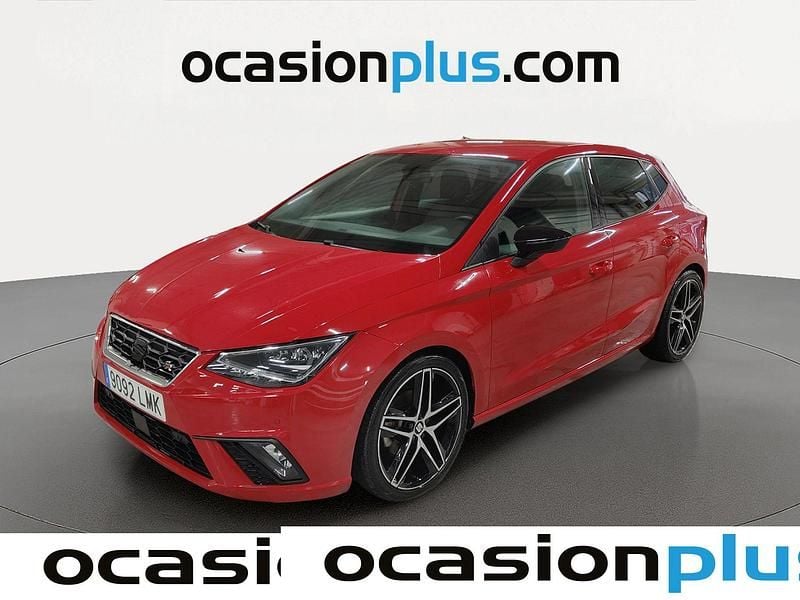 Usado Seat Ibiza FR 110 CV (80 kW) 2021 Rojo Utilitario