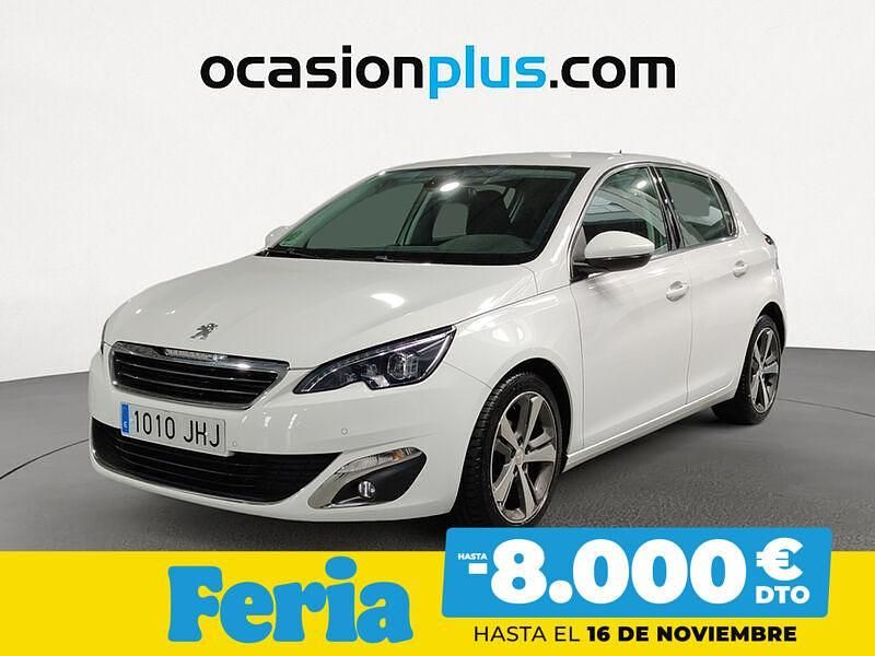 Blanco Usado 2015 Peugeot 308 Allure Utilitario | 10.490 € (Caro) - Imagen 1/4