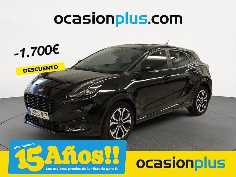 Negro Usado 2023 Ford Puma Gen-E ST-Line X SUV | 18.100 € (Precio justo) - Imagen 1/4