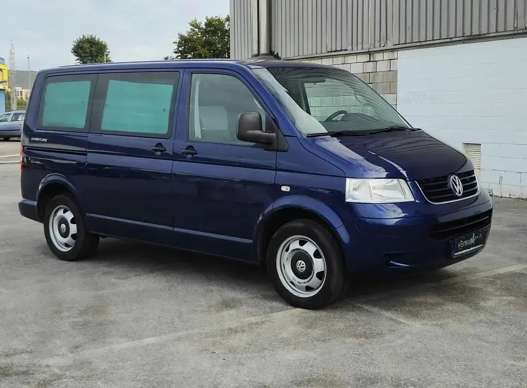 Usado VW Multivan Startline 102 CV (75 kW) 2009 Azul Monovolumen