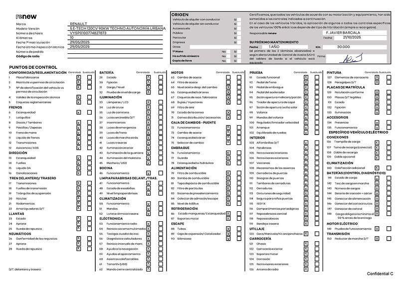 Nuevo Renault R5 Techno 88 kW (120 CV) 2025 Azul Utilitario