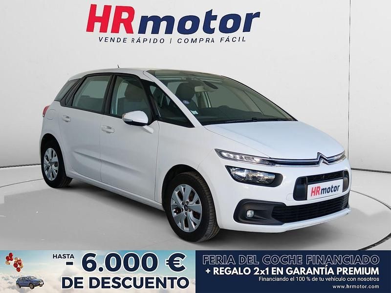 Blanco Usado 2018 Citroën C4 Live | 9890 € (Precio justo) - Imagen 1/4