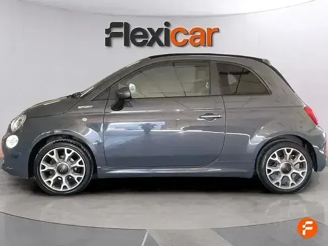Używany Fiat 500 Sport 70 KM (51 kW) 2022 Szary Kabriolet