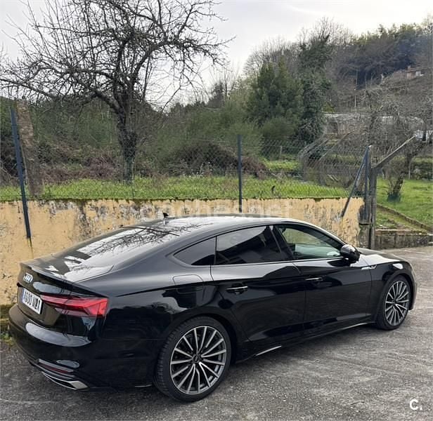 Usado Audi A5 Sportback Ambiente 150 CV (110 kW) 2021 Negro Utilitario