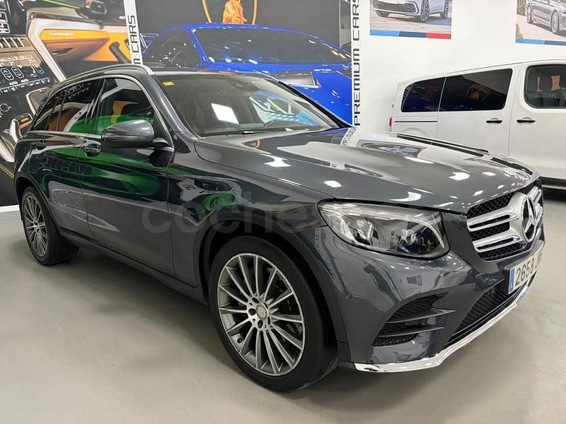 Usado Mercedes GLC220 170 CV (125 kW) 2017 Gris / plata SUV