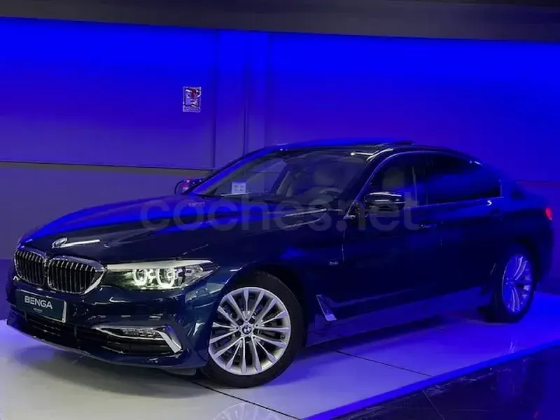 Usado BMW 520 Comfort Edition 190 CV (139 kW) 2019 Azul Berlina