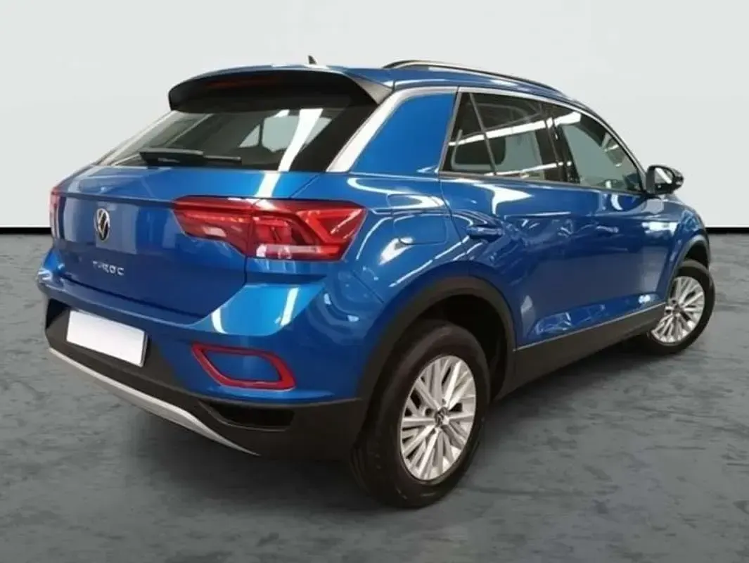 Usado VW T-Roc 110 CV (80 kW) 2022 Azul SUV