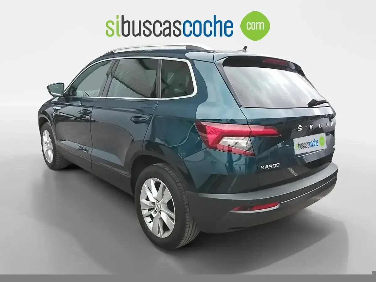 Usado Skoda Karoq Style 150 CV (110 kW) 2021 Azul SUV