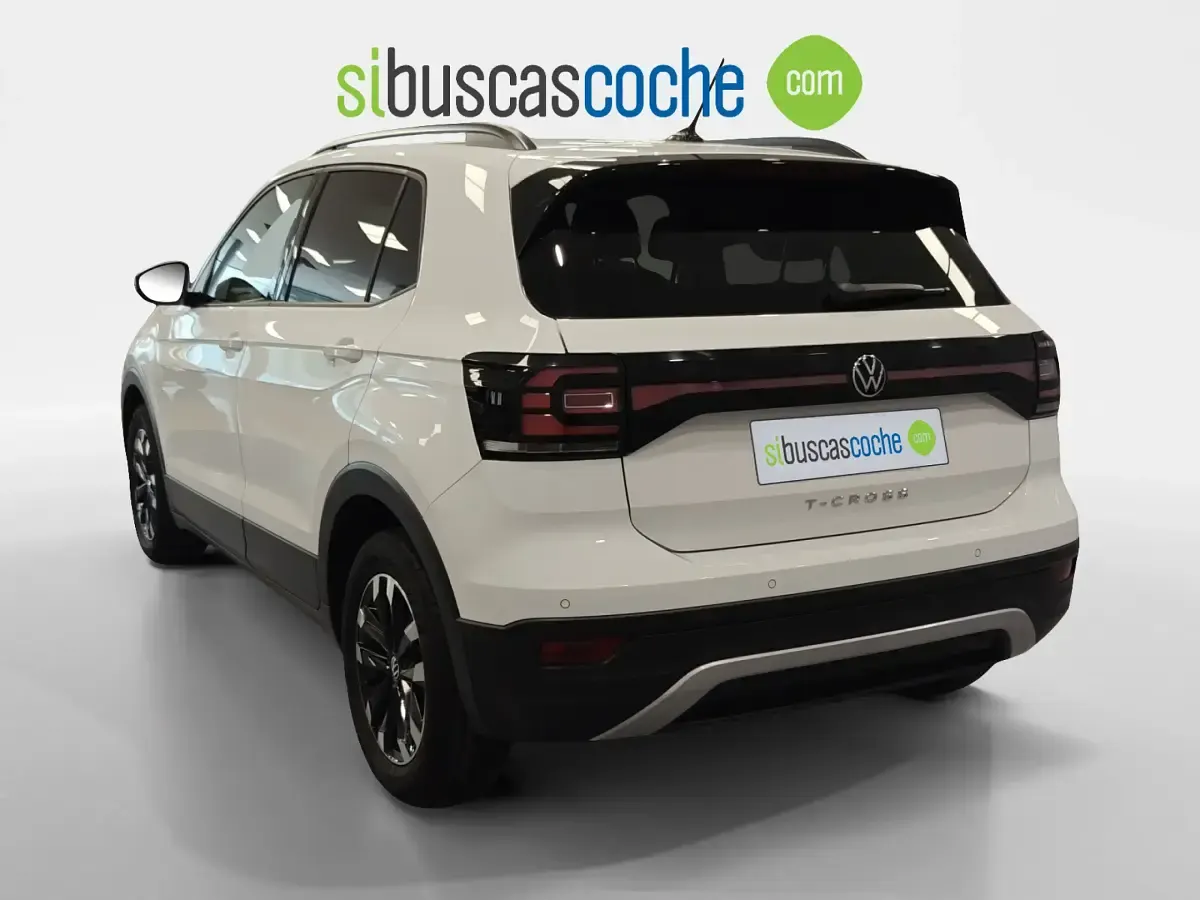 Usado VW T-Cross Advance 95 CV (69 kW) 2022 Blanco SUV