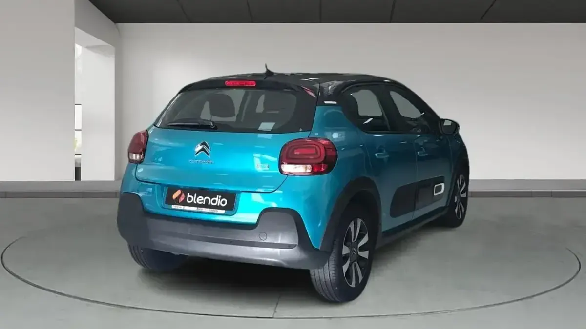 Usado Citroën C3 Feel 83 CV (61 kW) 2021 Azul Utilitario