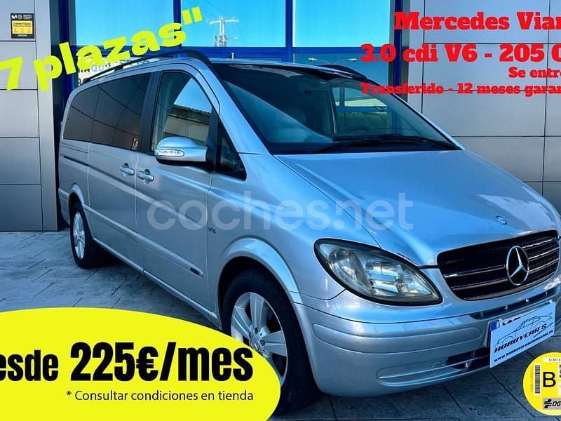 Gris / plata Usado 2008 Mercedes Viano Monovolumen | 13.999 € (Super precio) - Imagen 1/4