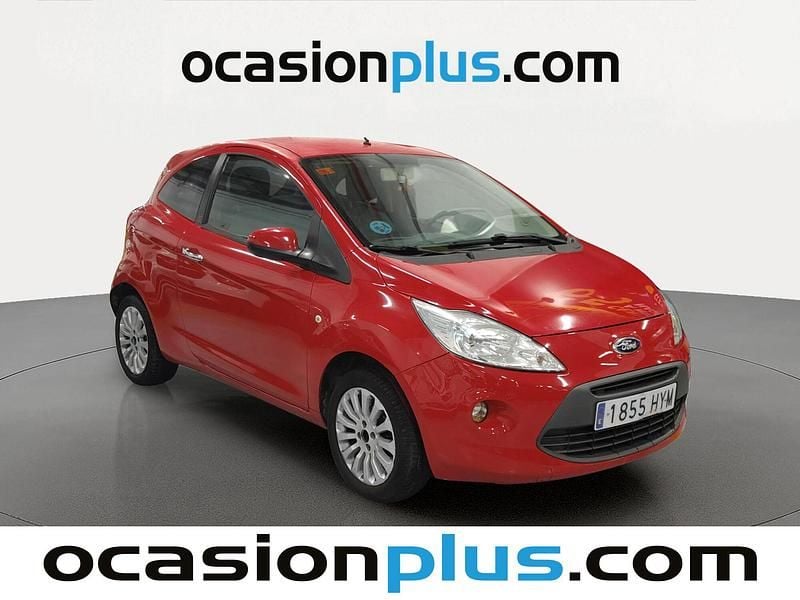 Usado Ford Ka Titanium 69 CV (50 kW) 2014 Rojo Utilitario