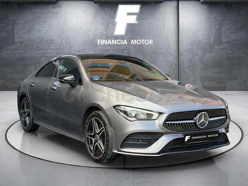 Usado Mercedes CLA250e 218 CV (160 kW) 2021 Gris / plata Berlina