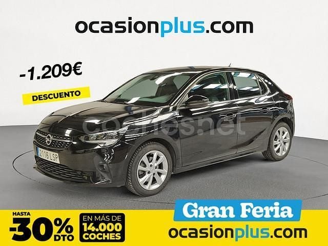 Negro Usado 2021 Opel Corsa Elegance Berlina | 12.500 € (Precio justo) - Imagen 1/4