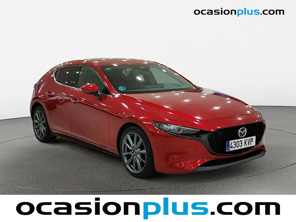 Usado Mazda 3 122 CV (89 kW) 2019 Rojo Utilitario