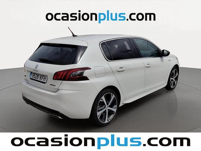 Usado Peugeot 308 GT-line 130 CV (95 kW) 2017 Blanco