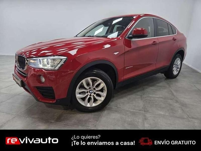 Usado BMW X4 190 CV (139 kW) 2014 Rojo SUV
