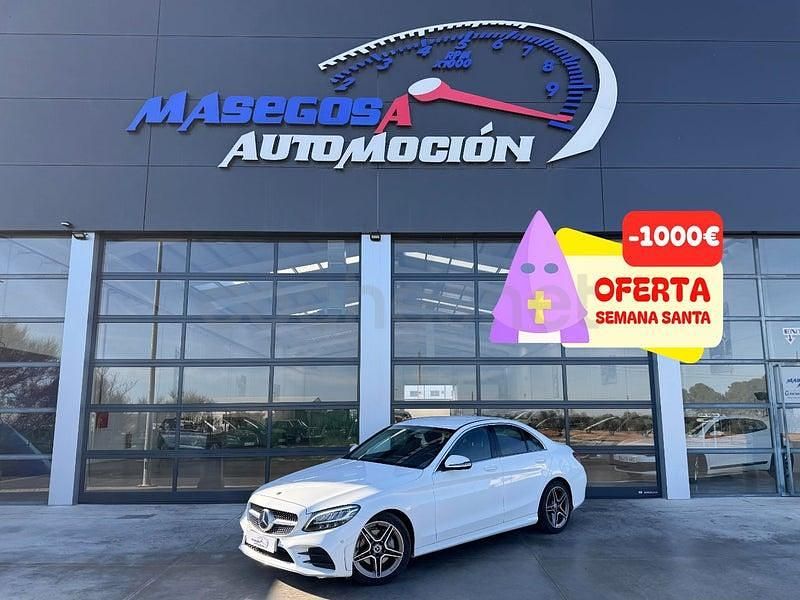 Usado Mercedes C200 160 CV (117 kW) 2020 Blanco Berlina