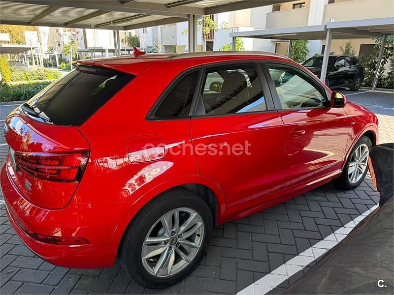 Usado Audi Q3 Sport 220 CV (161 kW) 2017 Rojo SUV