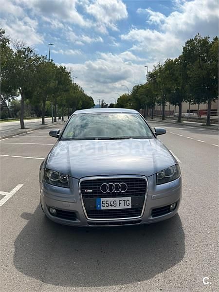 Usado Audi A3 Sportback Ambition 200 CV (147 kW) 2004 Gris / plata Utilitario