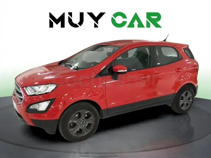 Usado Ford Ecosport Trend 100 CV (73 kW) 2020 Rojo SUV