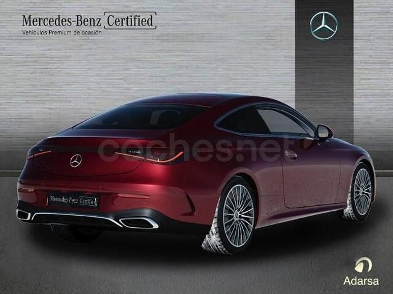 Usado Mercedes CLE200 204 CV (150 kW) 2024 Rojo Coupe