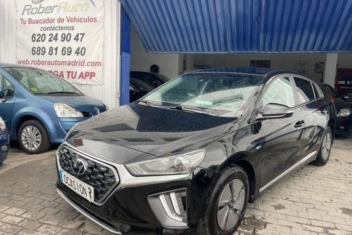 Usado Hyundai Ioniq 141 CV (103 kW) 2021 Negro Utilitario