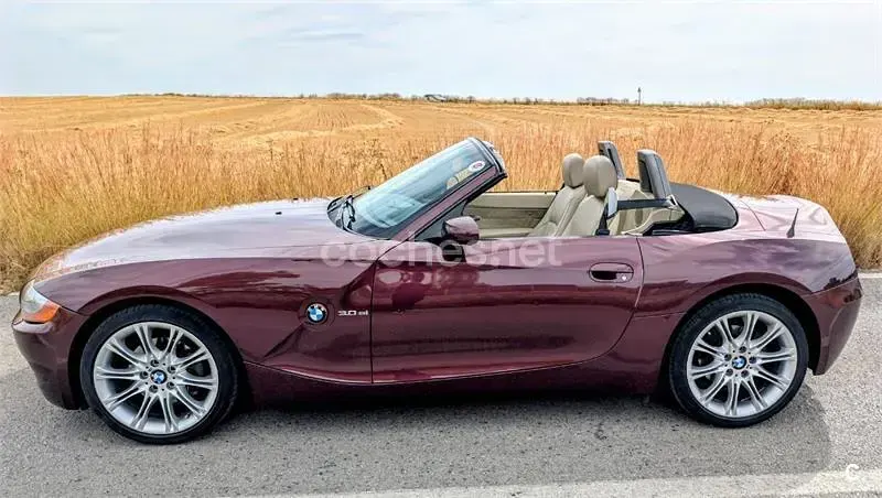 Usado BMW Z4 Sport Line 231 CV (169 kW) 2005 Granate Descapotable