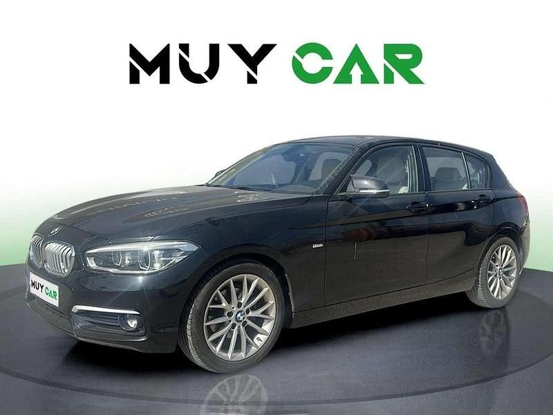Usado BMW 118 136 CV (100 kW) 2017 Negro Utilitario