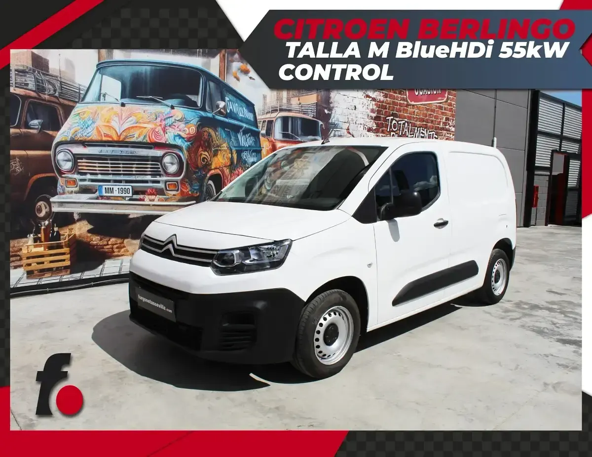 Usado Citroën Berlingo 75 CV (55 kW) 2019 Blanco Monovolumen