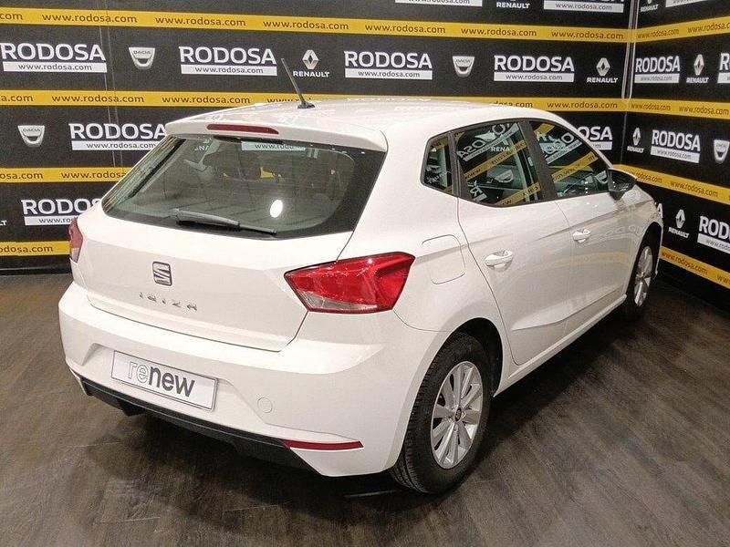 Usado Seat Ibiza Style 75 CV (55 kW) 2018 Blanco Berlina
