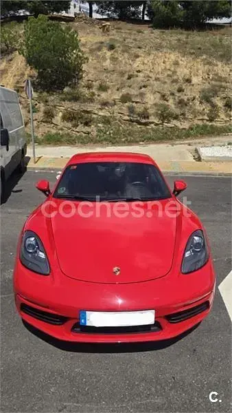 Usado Porsche 718 Cayman 300 CV (220 kW) 2017 Rojo Coupe