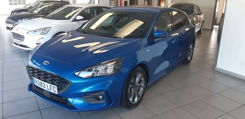 Usado Ford Focus ST-Line 125 CV (91 kW) 2020 Azul oasis Utilitario