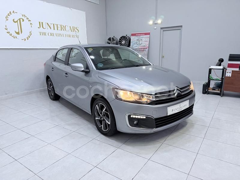Usado Citroën C-Elysee I PureTech 82 CV (60 kW) 2019 Gris / plata Berlina