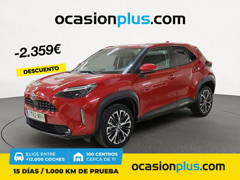 Rojo Usado 2022 Toyota Yaris Hybrid Style Recogida | 25.950 € (Precio justo) - Imagen 1/4