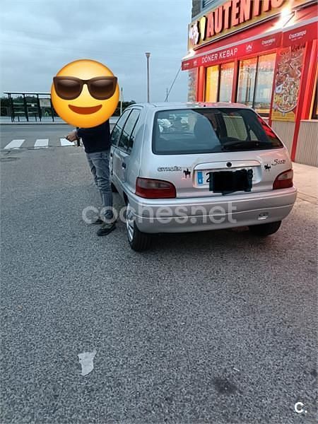 Usado Citroën Saxo Furio 58 CV (42 kW) 2002 Gris / plata Utilitario