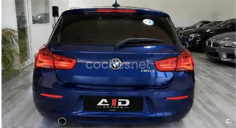 Usado BMW 116 Efficient Dynamics 116 CV (85 kW) 2018 Blanco Utilitario