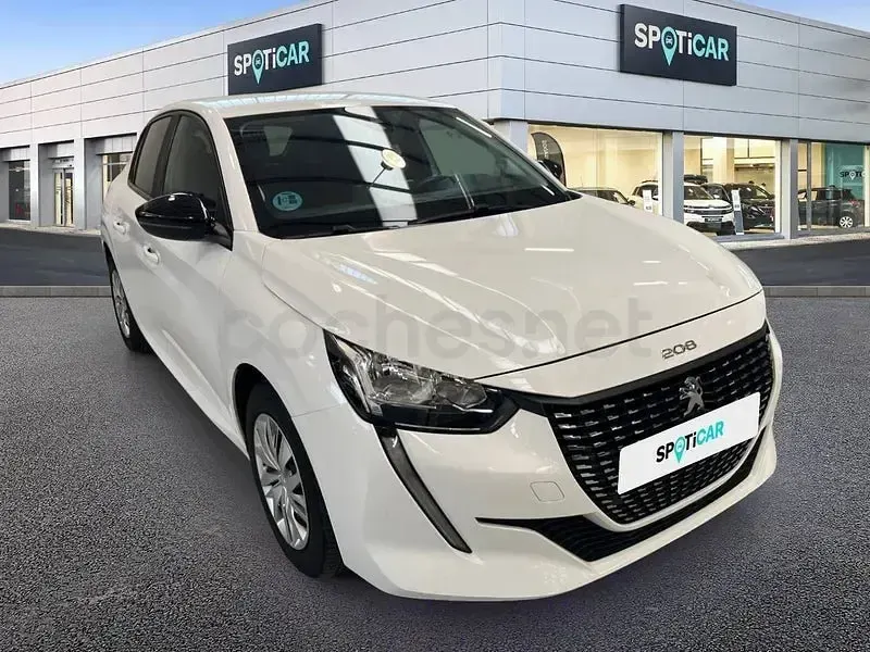 Usado Peugeot 208 Active 75 CV (55 kW) 2023 Blanco Utilitario
