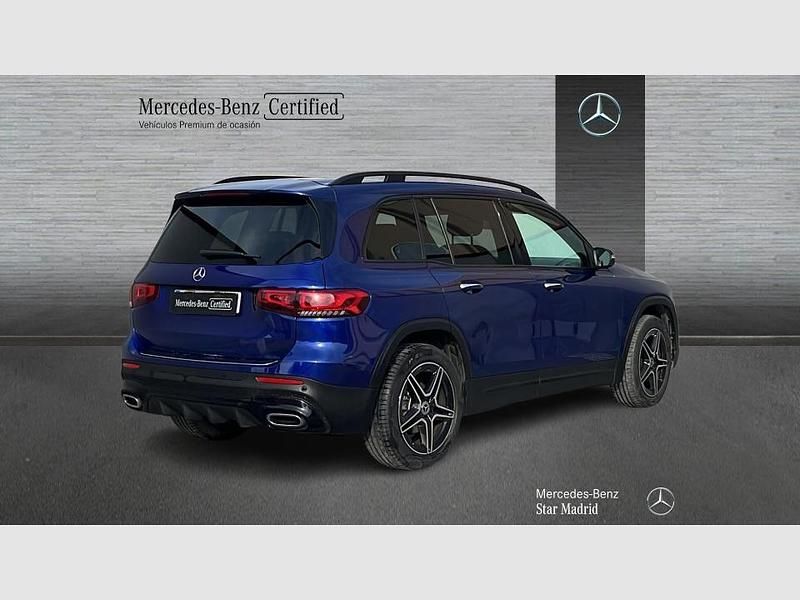Usado Mercedes GLB200 AMG line 150 CV (110 kW) 2022 Azul SUV
