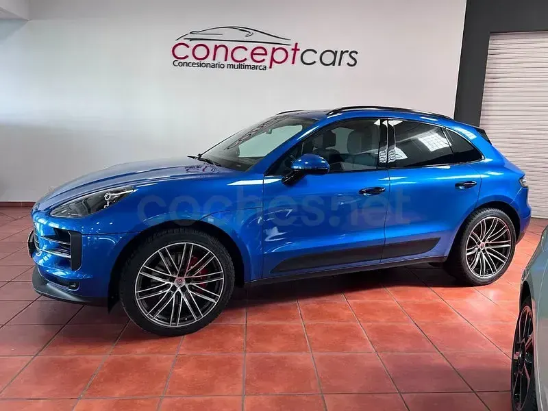 Usado Porsche Macan S 354 CV (260 kW) 2019 Azul SUV