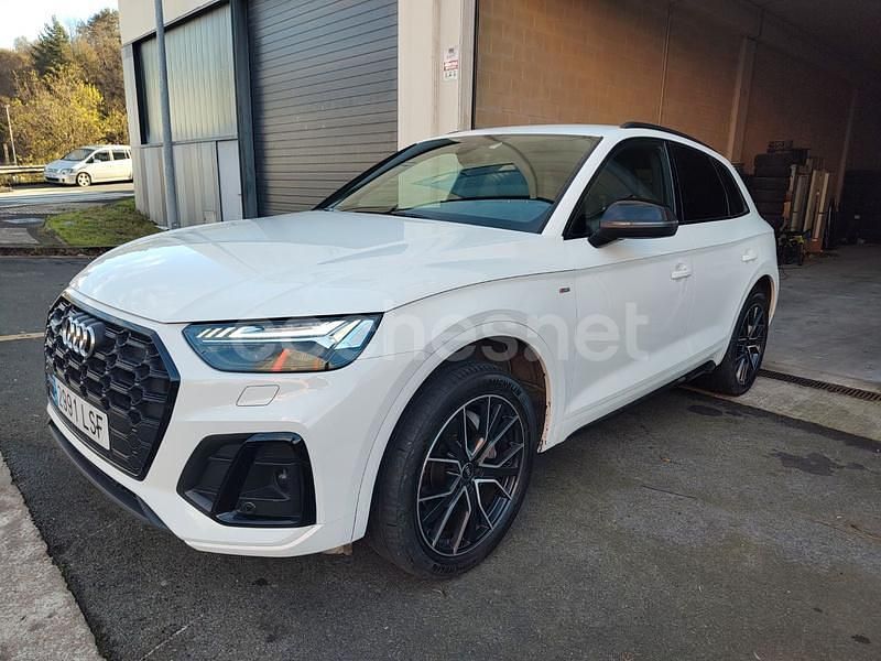 Blanco Usado 2021 Audi Q5 S-Line SUV | 27.900 € (Buen precio) - Imagen 1/4