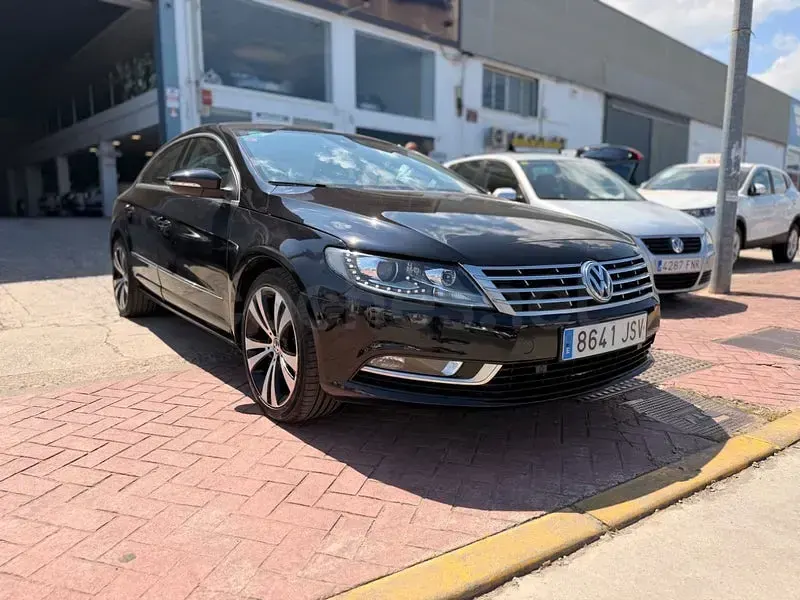 Usado VW CC 150 CV (110 kW) 2016 Negro Berlina